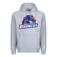 Heather Grey Boise Design Premium Hoodie - artisFamous