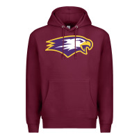 Burgundy elmira college Premium Hoodie - artisFamous
