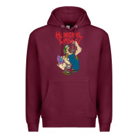 Burgundy municipal waste new Premium Hoodie - artisFamous