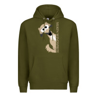Army Green silken windsprite classic Premium Hoodie - artisFamous