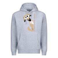 Heather Grey silken windsprite classic Premium Hoodie - artisFamous