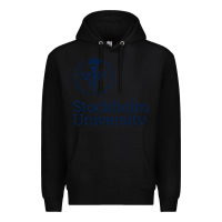 Black stockholm university Premium Hoodie - artisFamous