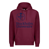 Burgundy stockholm university Premium Hoodie - artisFamous
