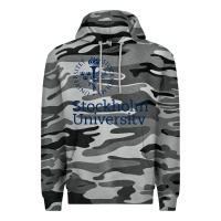 Slate Camo stockholm university Premium Hoodie - artisFamous