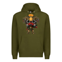 Army Green Funko Pop Premium Hoodie - artisFamous
