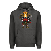 Charcoal Heather Funko Pop Premium Hoodie - artisFamous