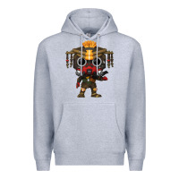 Heather Grey Funko Pop Premium Hoodie - artisFamous