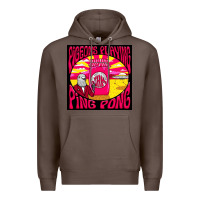 Coffee Best Pigeons Playing Ping Pong Music Premium Hoodie - artisFamous