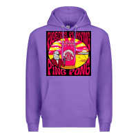 Purple Best Pigeons Playing Ping Pong Music Premium Hoodie - artisFamous