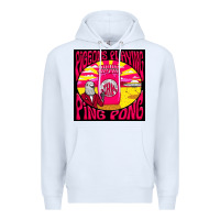 Best Pigeons Playing Ping Pong Music Premium Hoodie | Teevron