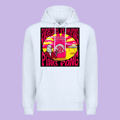 Best Pigeons Playing Ping Pong Music Premium Hoodie Designed By Artisfamous