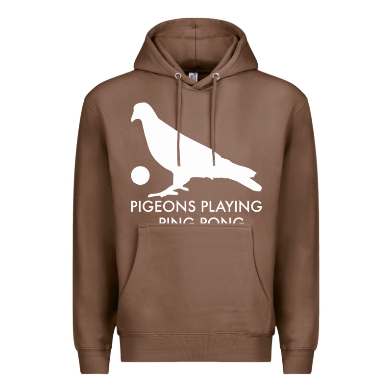 Best Pigeons Playing Ping Pong Music Premium Hoodie by artisFamous | Teevron