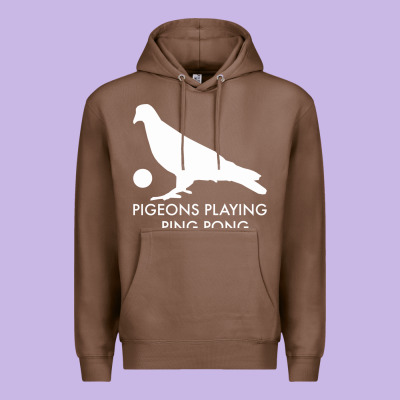 Best Pigeons Playing Ping Pong Music Premium Hoodie Designed By Artisfamous