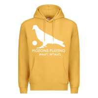 Mustard Best Pigeons Playing Ping Pong Music Premium Hoodie - artisFamous