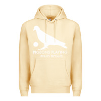 Pina Colada Best Pigeons Playing Ping Pong Music Premium Hoodie - artisFamous