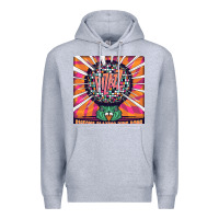 Heather Grey Best Pigeons Playing Ping Pong Music Premium Hoodie - artisFamous
