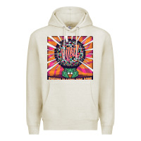 Oatmeal Heather Best Pigeons Playing Ping Pong Music Premium Hoodie - artisFamous