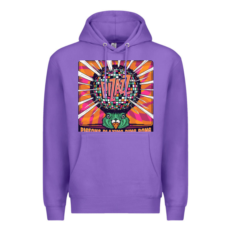 Best Pigeons Playing Ping Pong Music Premium Hoodie by artisFamous | Teevron