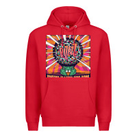 Red Best Pigeons Playing Ping Pong Music Premium Hoodie - artisFamous
