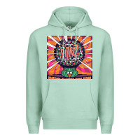 Seafoam Best Pigeons Playing Ping Pong Music Premium Hoodie - artisFamous