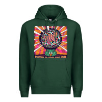 Sports Green Best Pigeons Playing Ping Pong Music Premium Hoodie - artisFamous