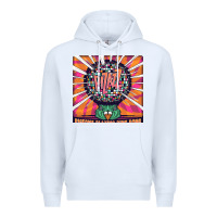 White Best Pigeons Playing Ping Pong Music Premium Hoodie - artisFamous
