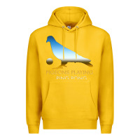 Lemon Best Pigeons Playing Ping Pong Music Premium Hoodie - artisFamous