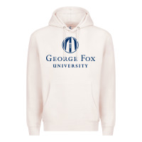 Pale Pink George Fox College Design Premium Hoodie - artisFamous