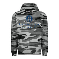 Slate Camo George Fox College Design Premium Hoodie - artisFamous