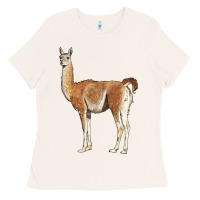 Bone guanaco llama Ladies Tee - LillyAllenDesigns