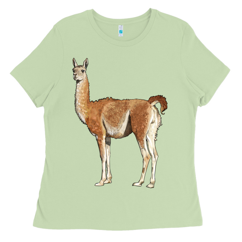 Guanaco Llama Ladies Tee by LillyAllenDesigns | Teevron
