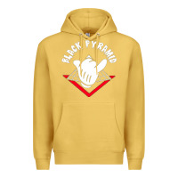 Antique Gold black pyramid Premium Hoodie - artisFamous