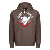 Coffee black pyramid Premium Hoodie - artisFamous