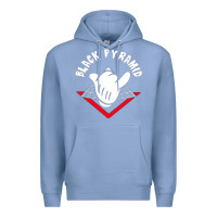 Colony Blue black pyramid Premium Hoodie - artisFamous