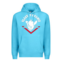 Ocean Blue black pyramid Premium Hoodie - artisFamous