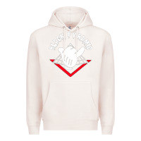 Pale Pink black pyramid Premium Hoodie - artisFamous