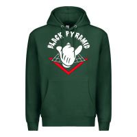 Sports Green black pyramid Premium Hoodie - artisFamous