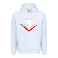 White black pyramid Premium Hoodie - artisFamous