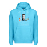 Ocean Blue christopher walken Premium Hoodie - artisFamous