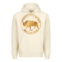 Sandshell Buffalo Gold Native American - Bison Premium Hoodie - artisFamous