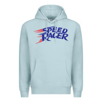 Blue Mist blue speed racer 80s   speed racer Premium Hoodie - artisFamous
