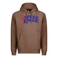 Chestnut blue speed racer 80s   speed racer Premium Hoodie - artisFamous
