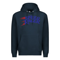 Navy blue speed racer 80s   speed racer Premium Hoodie - artisFamous