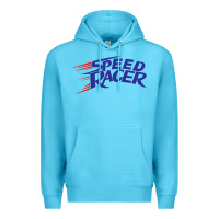 Ocean Blue blue speed racer 80s   speed racer Premium Hoodie - artisFamous