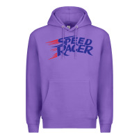 Purple blue speed racer 80s   speed racer Premium Hoodie - artisFamous