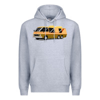 Heather Grey 1970s gmc motorhome gmc motorhome Premium Hoodie - artisFamous