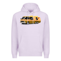 Lilac 1970s gmc motorhome gmc motorhome Premium Hoodie - artisFamous