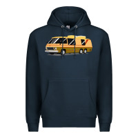 Navy 1970s gmc motorhome gmc motorhome Premium Hoodie - artisFamous
