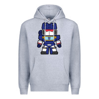 Heather Grey soundwave transformers chibi Premium Hoodie - artisFamous