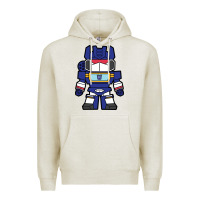 Oatmeal Heather soundwave transformers chibi Premium Hoodie - artisFamous